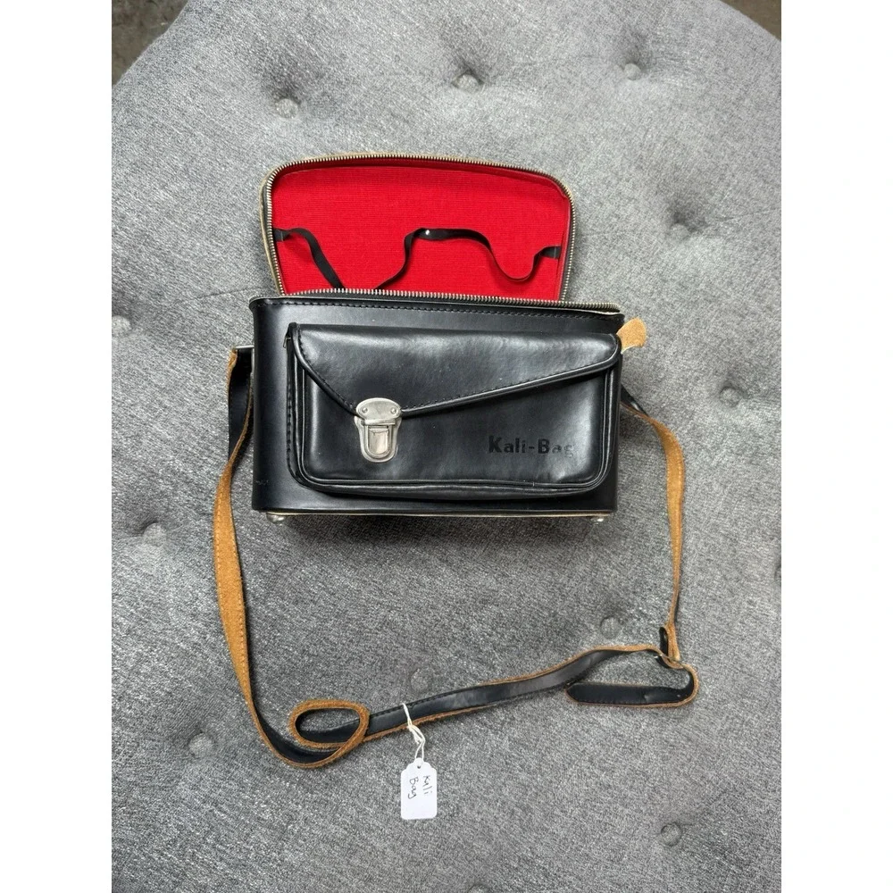 Vintage Kali Bag Retro‎ Film Camera Leather Case Bag Japan